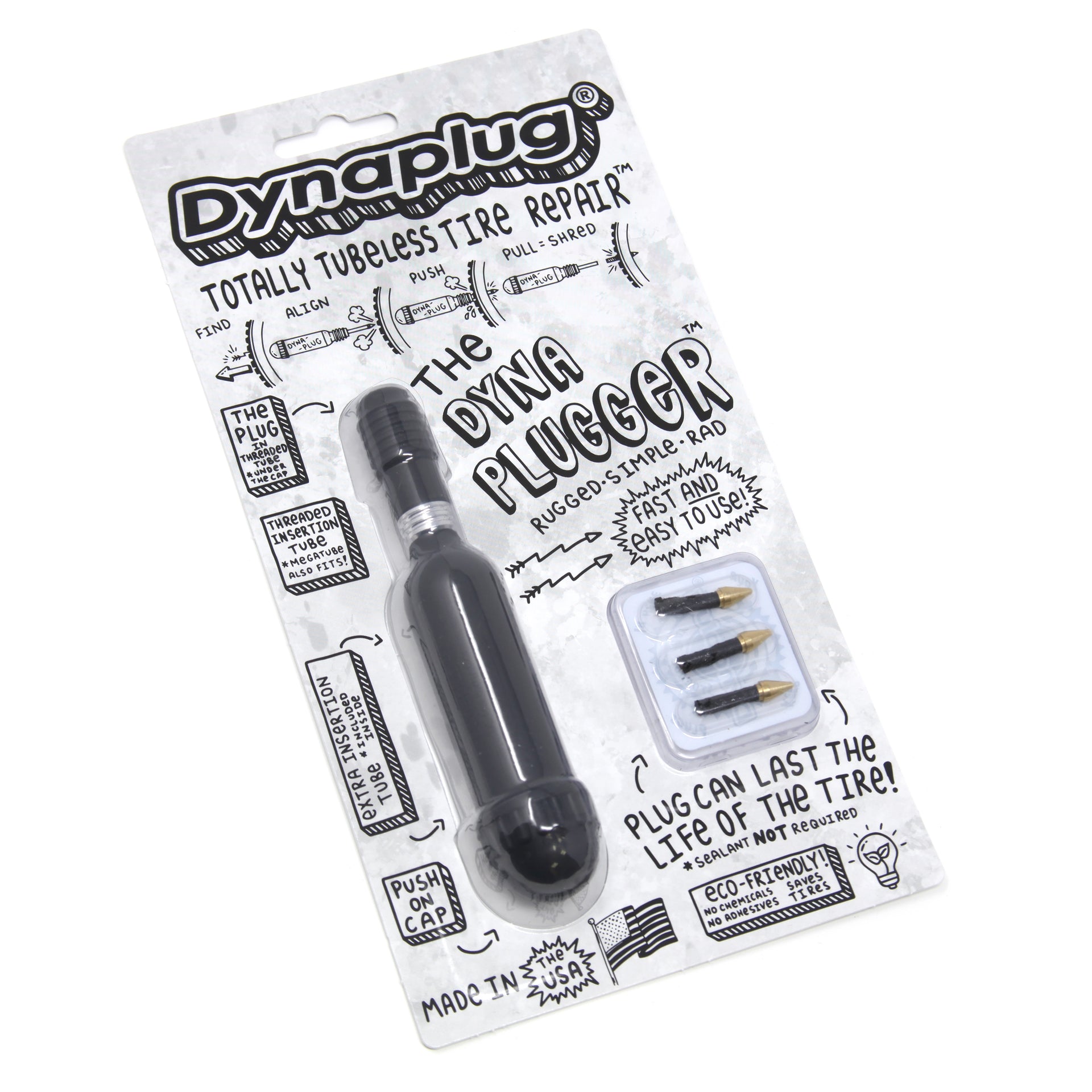 Dynaplug® Carbon Ultralite - Tubeless Tyre Repair Kit